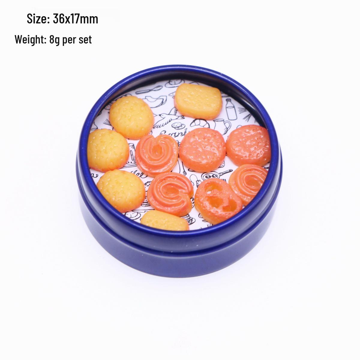 Miniature Dollhouse Realistic Danish Cookie Tin