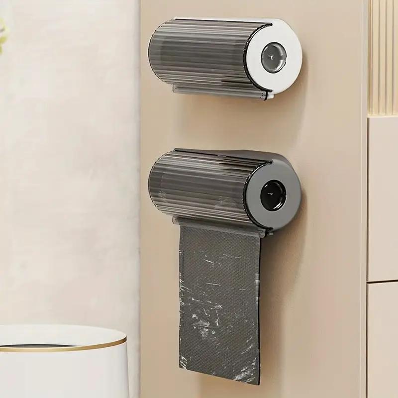 Wall-mounted Garbage Bag Storage Artifact Kitchen Dedicated Bag Storage Box Large Capacity Toilet Plastic Convenient Bag