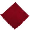 Popular Rural Headwrap for Adult Unisex Fashion Solid Color Furry Trim Headcover Breathable Thin Bandanas for All Age