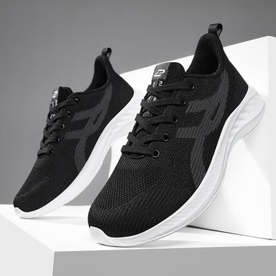 Ultra-light Soft-soled Fly-woven Mesh Breathable Mesh Shoes Men's Sports Shoes Are Comfortable and Trendy Versatile Casual Men's Shoes