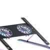 Adjustable Laptop Holder with Detachable Cooling Fan - Portable Stand for