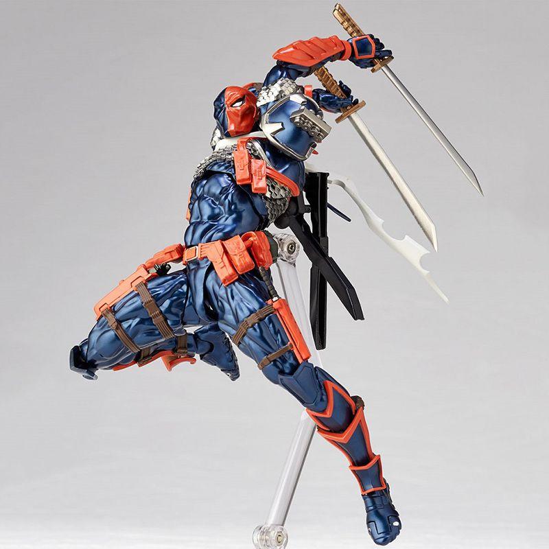 Revoltech Amazing Yamaguchi Deathstroke No011 Highly Detailed Pvc Action Figure Collectible Toy