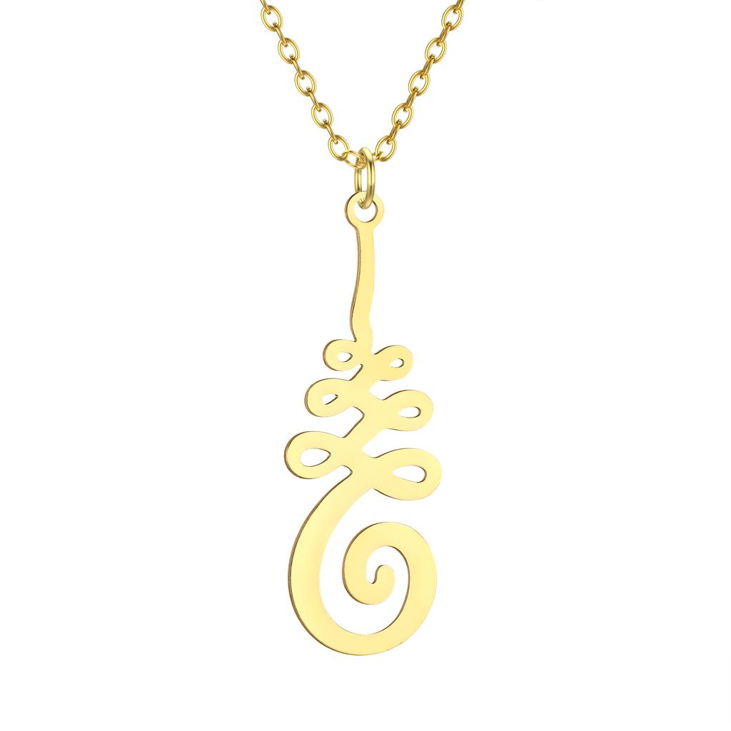 Kinitial Cactus Saturn Planet Infinity Lips Bird Landscape Sun Mountain Stainless Steel Pendant Necklace For Women Jewelry Gift