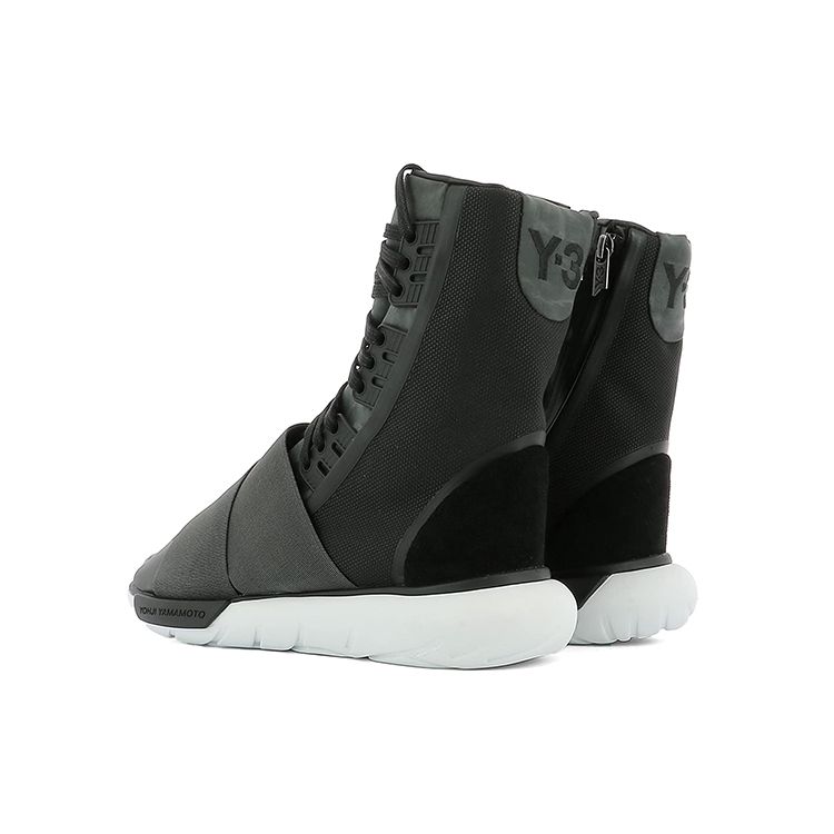 Adidas Y-3 Qasa Boot Charcoal Black Men Sneakers Core-Black BB4803