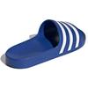 adidas Adilette Aqua Outdoor Flat Sports Rubber Sole Non-Slip Slide Sandals Women Footwear Blue White EG1605