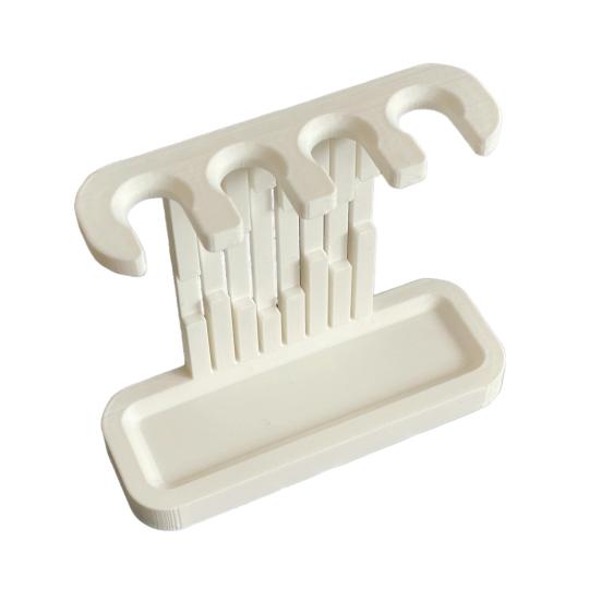 Toothbrush Head Holder Electric Toothbrush Head Stand Toothbrush Organizer Holds 4 Toothbrush Head for Oral-B Bathroom Sink Storage