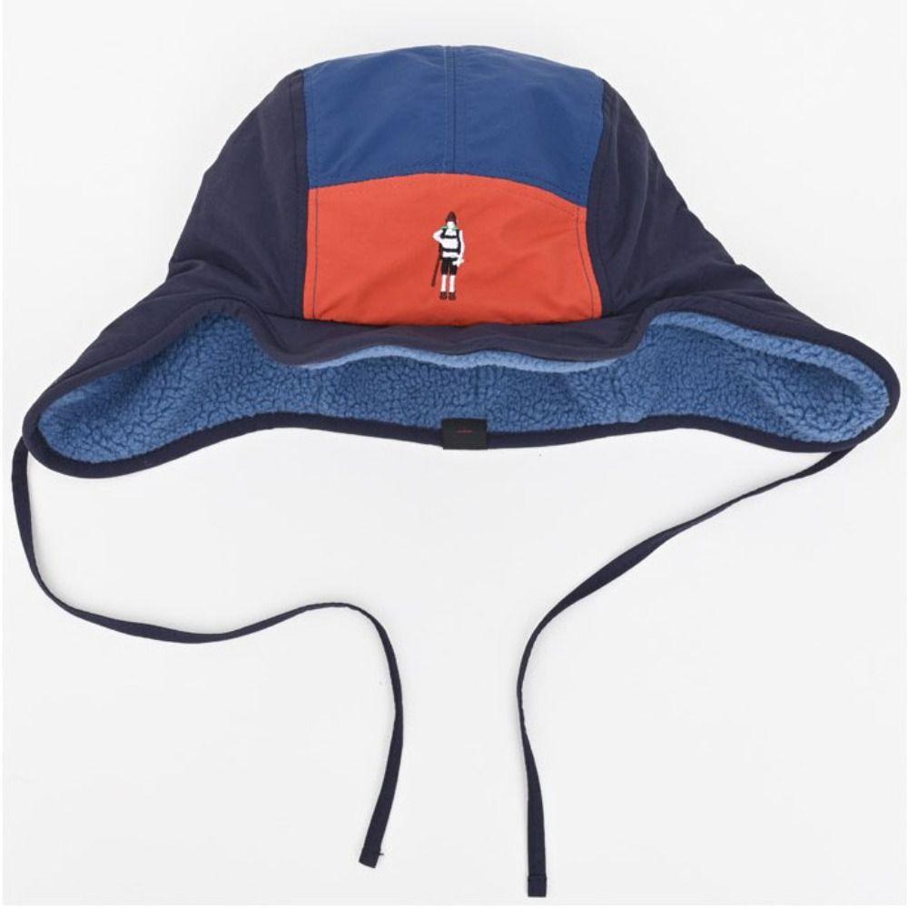 5-Panel Color Matching Lei Feng Hat Fleece Warm Women's Plush Cap Cycling Cap Ski Riding