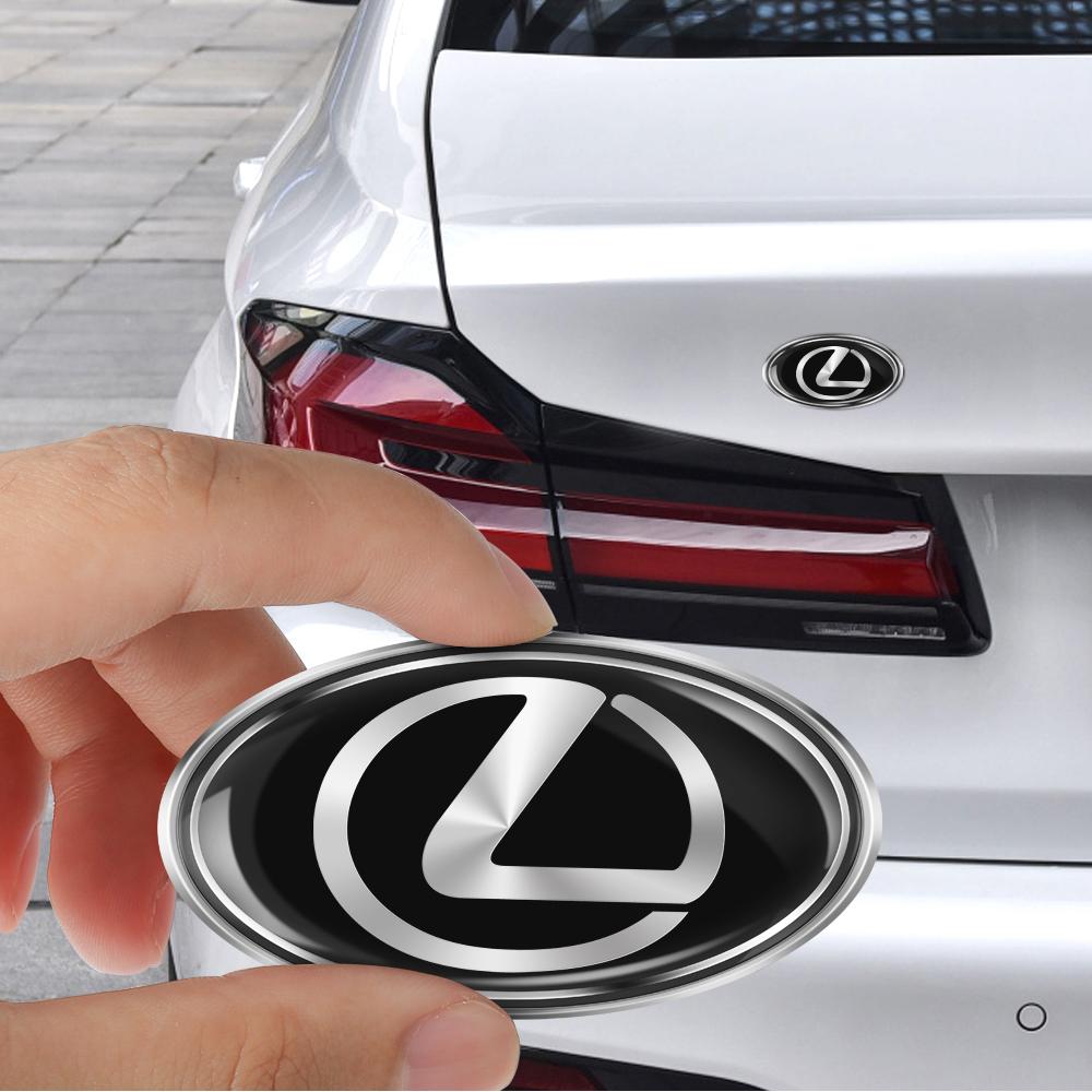 1Pcs Car 3D Aluminum Alloy Car Body Side Window Styling Stickers For LEXUS IS250 RX400h EX300h RX450h Al20 CT200h IS300h ES300h