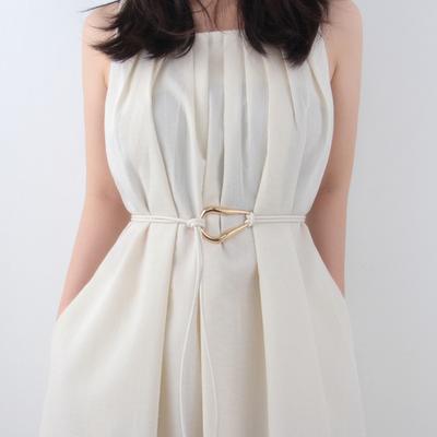 Women Belt Imitation Leather Adjustable Waist Cinching Belt Minimalist Design Dresses Shirts Jumpers Casual Waistband