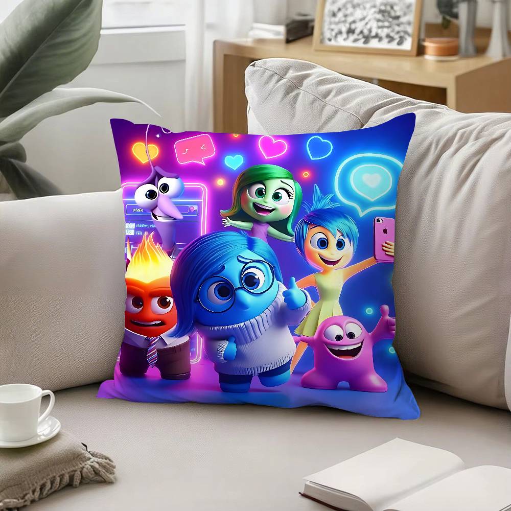 Süßer H-Inside Out-W Kissenbezug Kissenhülle Weich Süß Dekokissenbezug Für Auto Sofa Kissenhülle Polyester Mit Reißverschluss