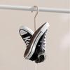 Durable Hanging Shoe Drying Rack Multi-Functional Space Saving Shoe Holder Windproof Shoes Hanger for Home Balcony Bathroom