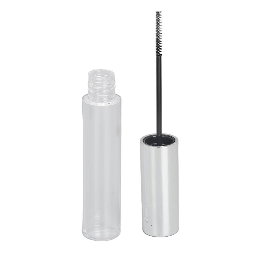 10 Pieces 10ml Empty Mascara Tube and Wand Transparent Bottle Empty Mascara Containers with Stopper