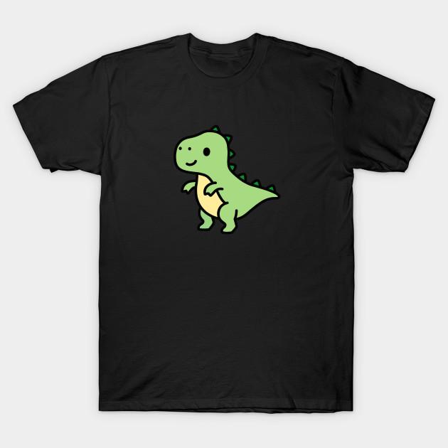Men Black Print T-shirt T. Rex No-Cut Transfer Paper Print Cotton Tshirt S чёрный