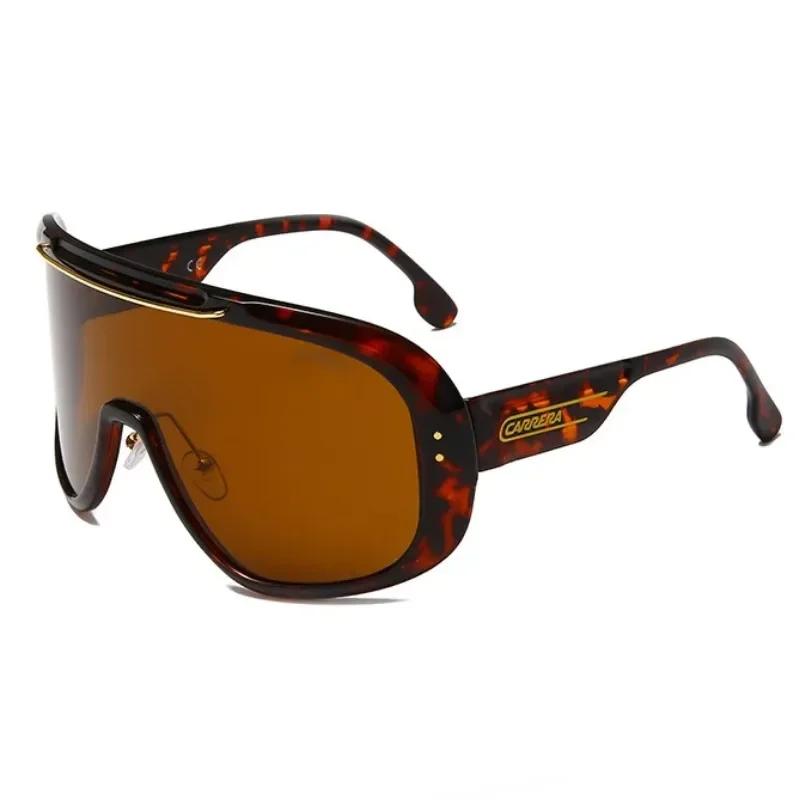 Carrera Sunglasses Men Unisex Trends Brand Design Vintage Retro Outdoor Sports Driving Big Frame Glasses