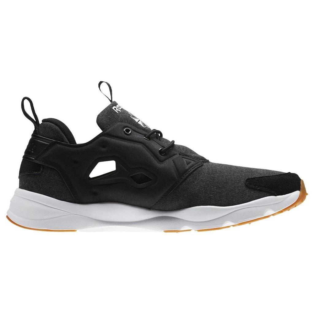 Reebok Unisex Furylite Heather Sneakers Black CM9949