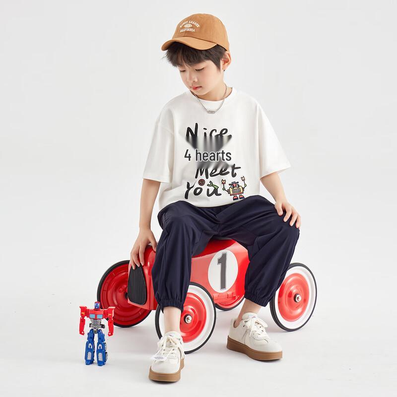 DuoDuoJia Boys' Cool & Breathable Cotton T-Shirt