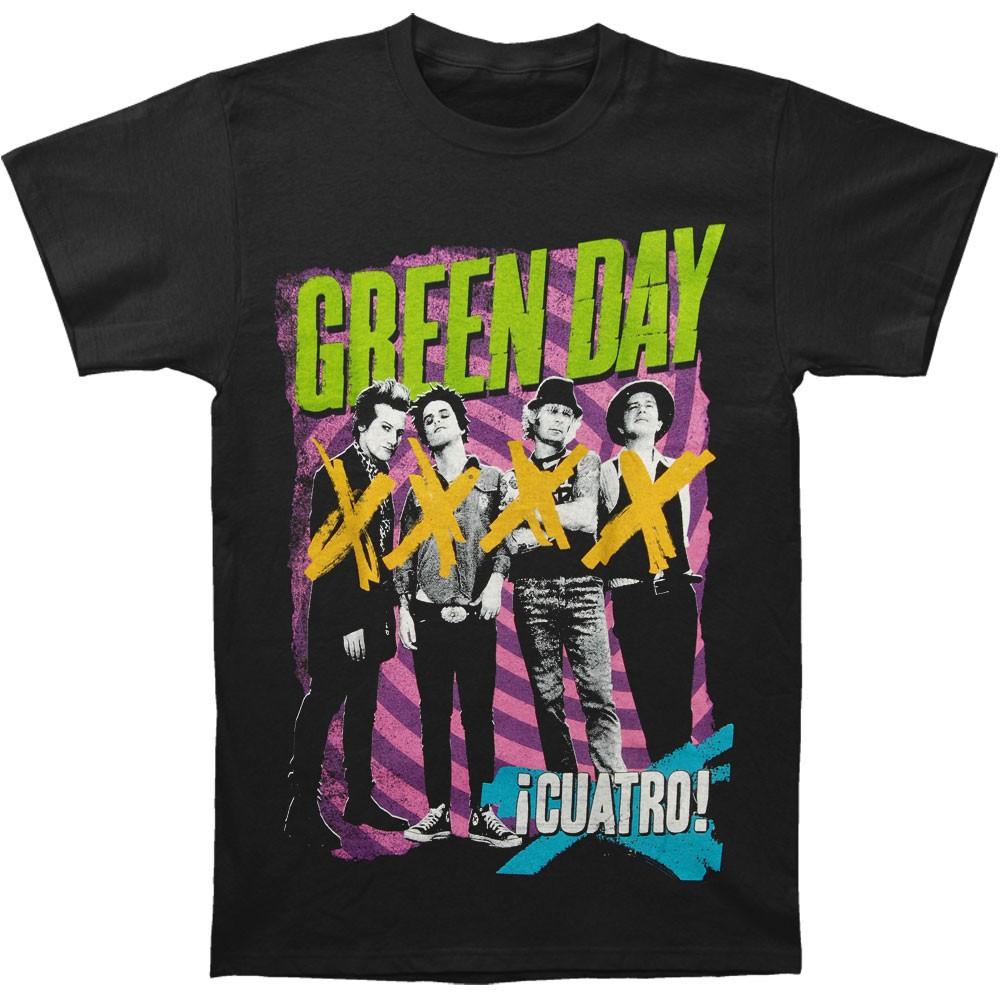 Men s Green Day Hypno 4 T-shirt Medium Black XXXXL