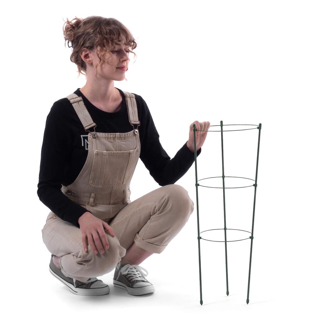 KADAX Metal Plant Support 60cm 3pcs