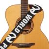 World Peace Guitar Strap Adjustable for Bass Guitars with 3 Pick Holders Black [Amumu] Acoustic, Electric, -