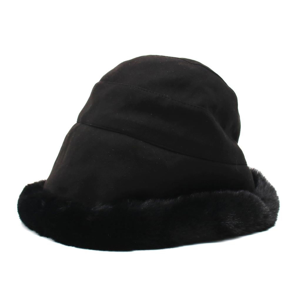 Winter Plush Hat Thickened Bucket Hat Windproof Warm Soft Tweed Hat Winter Hat Women