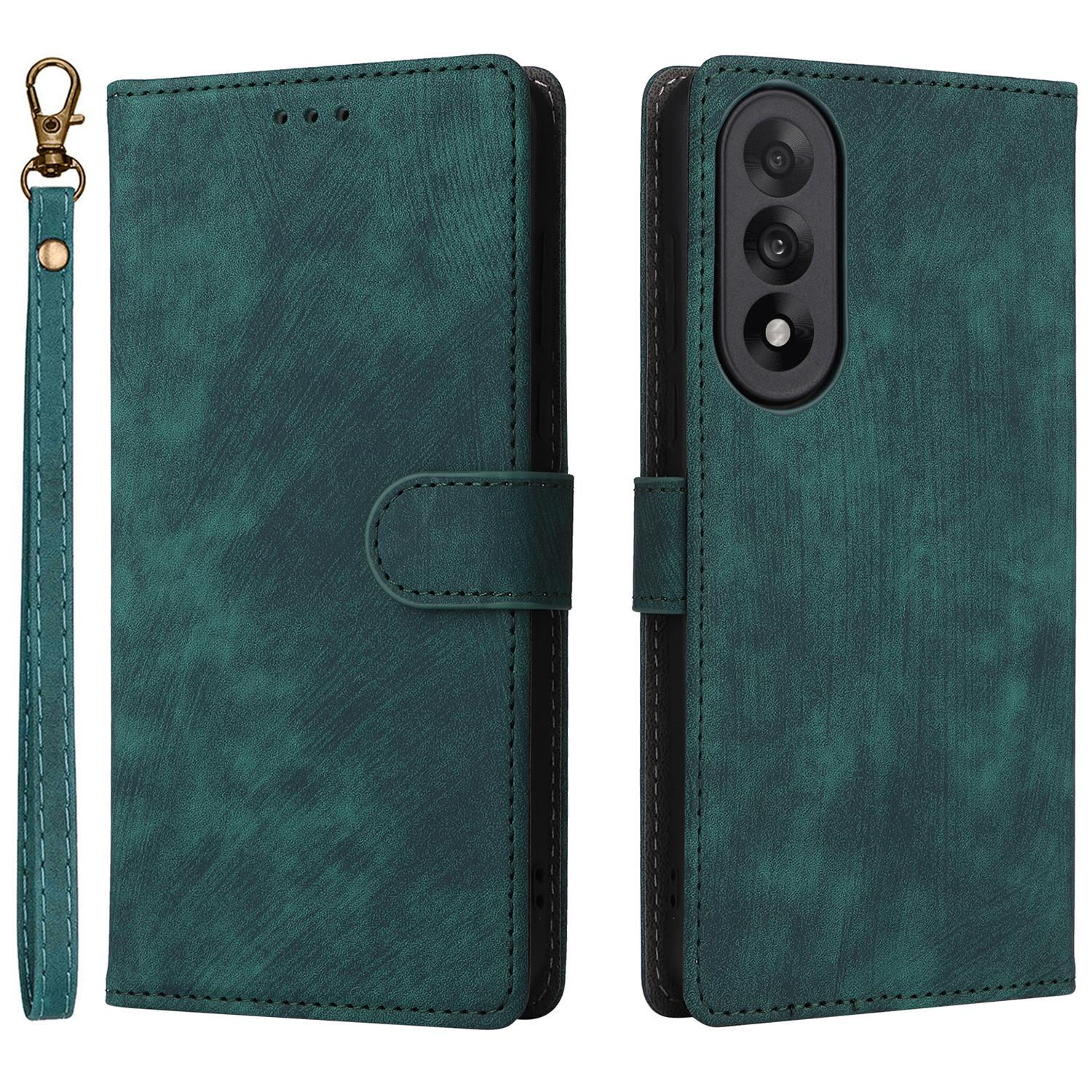

For OnePlus Nord 5 5G/Ace 5 Ultra 5G Case Wallet RFID Blocking PU Leather Phone Cover Stand with Strap Green