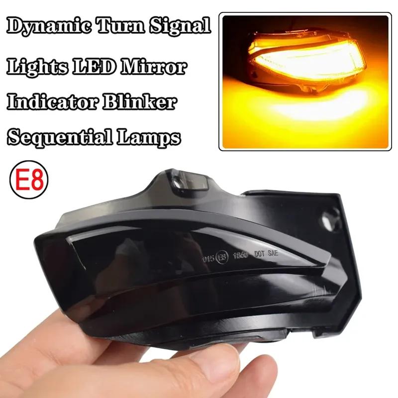 2pcs LED Dynamic Turn Signal Light Rear View Mirror Blinker Arrow For Toyota Corolla Sport 2019 2020 Sienta XP170 Yaris XP210