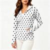 Women Lightweight Zip Up Hooded Jacket with Pockets Long Sleeve Sun Protection Printed Outerwear