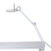 8X Illuminated Desktop Magnifying LED Lamp with Clamp Swivel Arm Reading Medical Beauty