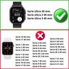 Hülle kompatibel Watch ULTRA 3 49 mm - Hartschutzhülle transparent Hülle Displayschutz aus gehärtetem Glas Phonillico®