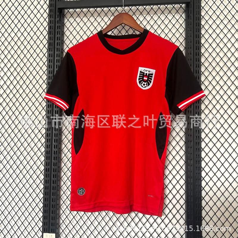 Österreich Nationalmannschaft 2026 Heim Auswärts Fußballtrikot Herren Kurzarm Fan Edition Von Leimer Gregoritsch