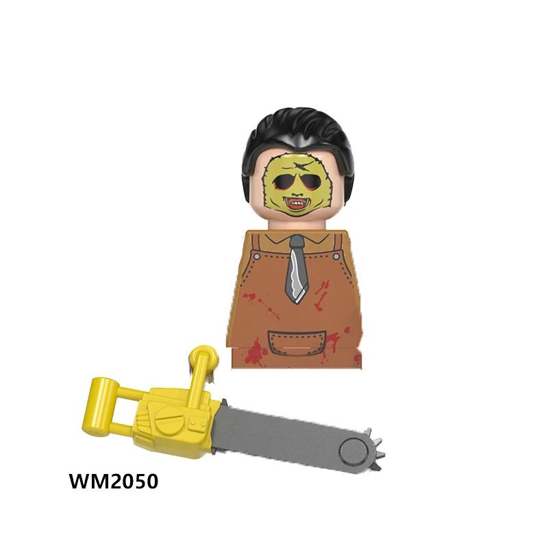 Halloween Horror Movie Series The Shining Silent Hill Building Blocks Bricks Mythic Pyramid Head Action Figures Kids Toys