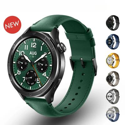 Δερμάτινο Αθλητικό Λουράκι 22MM για HUAWEI Watch GT3 4 5 Xiaomi Watch S4/S4 Sport/S3 Μαλακό Βραχιόλι για Xiaomi Watch Series S2/S1 Pro Αξεσουάρ Χρωματιστό Λουράκι