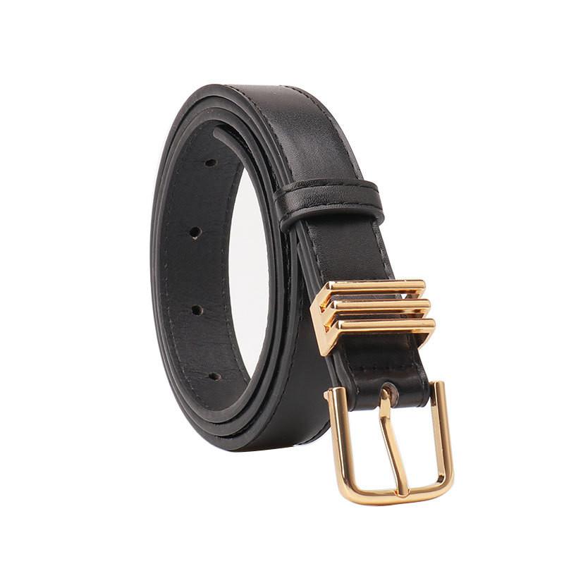 Elegant Womens Casual Belt Made Of Faux Leather With Alloy Pin Buckle For Daily Use
