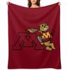 Goldy Gopher Throw Blanket Soft Plush Plaid halloween Tourist Decoratives Blankets