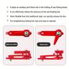 1 Pc Adjustable Line Fishing Clip with Hanging Ring, Fishing Accessories