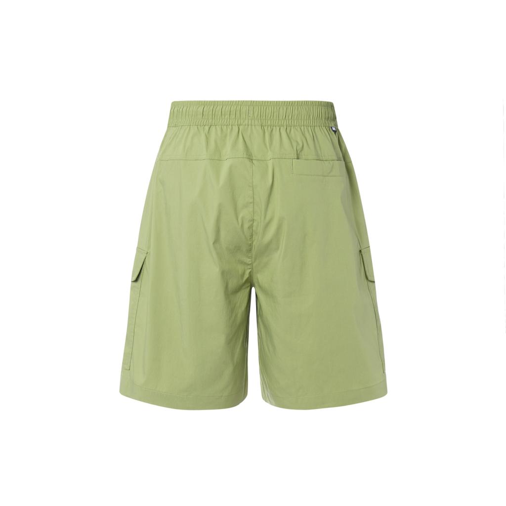 Nike FW22 Solid Color Logo Embroidery Work Shorts Men Bottoms Green DM6834-334