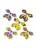 10pcs Magic Butterfly flying Card Toy with Empty Hands Butterfly Wedding Magic Props Magic Tricks Outdoor Toy Fun Prank Toys