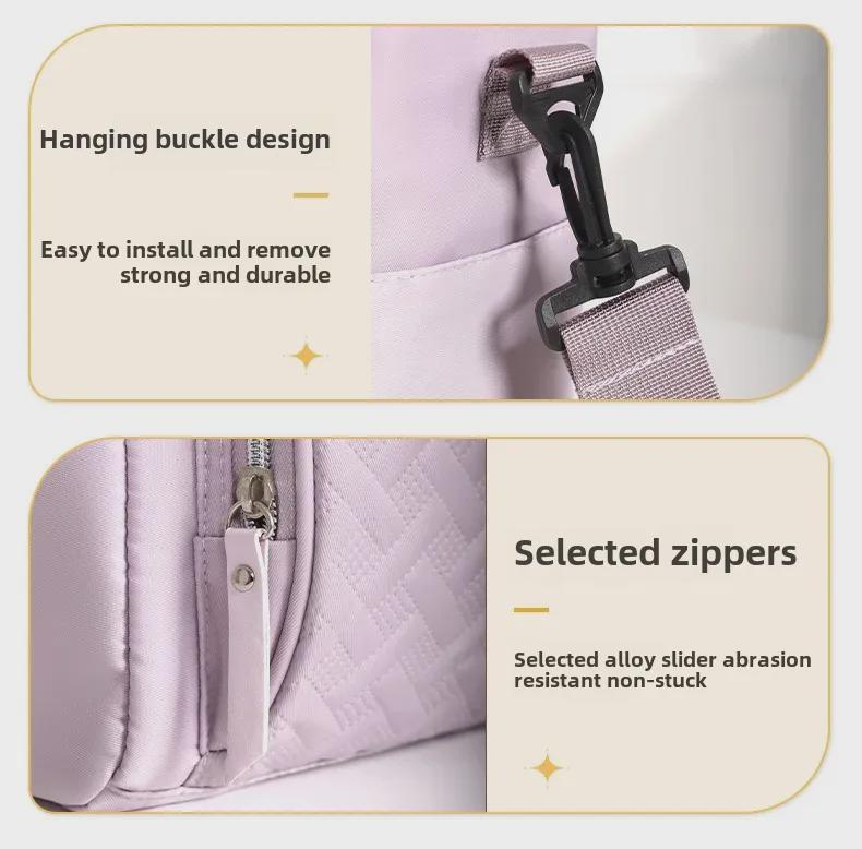 Beilian Large Capacity Insulated Lunch Bag - Portable One-Shoulder Office Picnic Cooler