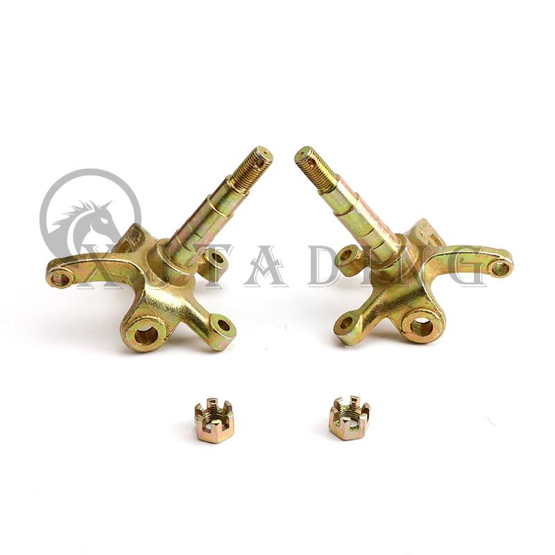 1Pair 17mm-20mm Steering Strut Knuckle Spindle Fit For China ATV 110cc 150cc 200cc 250cc Go Kart Buggy UTV Quad Bike Parts