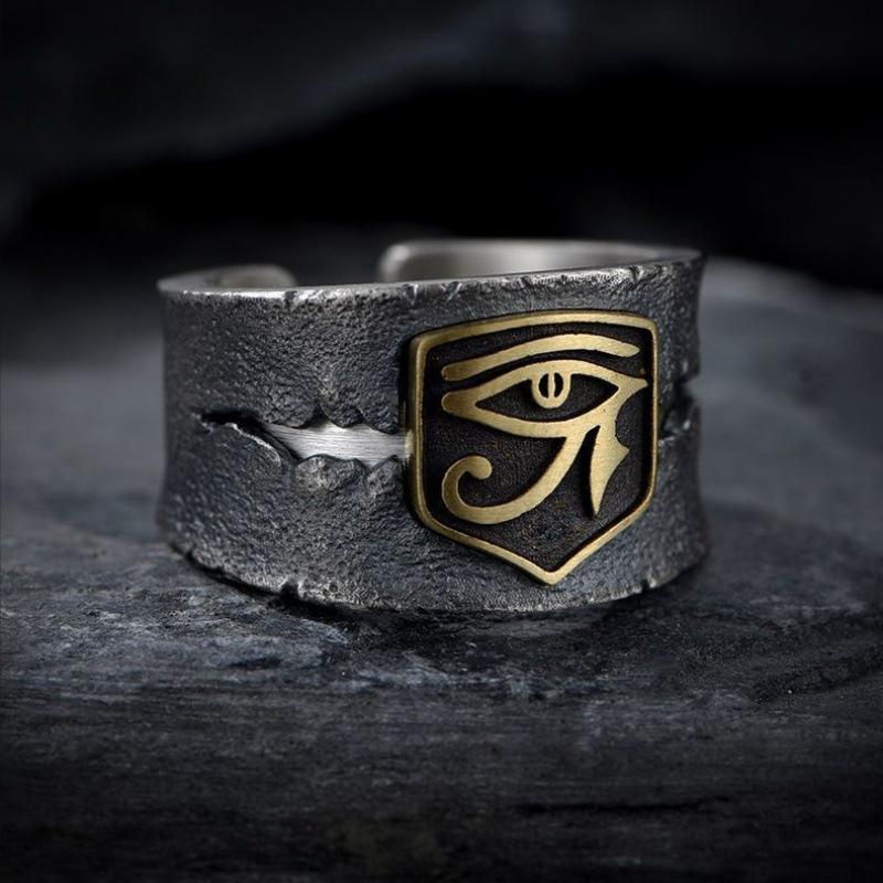 Retro Eye of Rights Ring