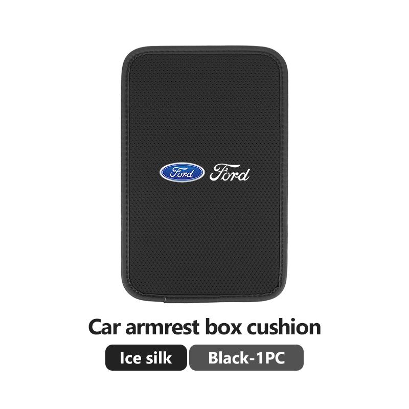 PPWE7 Car Center Console Covers Soft Armrest Mat Styling Accessories For Ford Escort KA Flex Everest KA Expedition Falcon Fusion