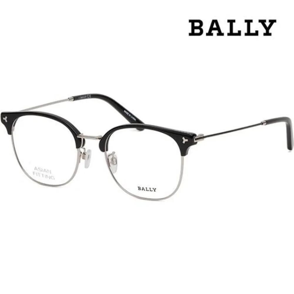 [Bally] Eyeglass Frames BY5038D 020 Half-rimmed for Men and Women Semi-horn-rimmed