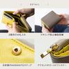 Wallet Goat Leather Saffiano Leather Bifold Genuine Leather Bicolor x [Uneven] Women's Anti-skimming (Black Beige)