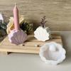 3Pcs Reusable Silicone Candle Making Mould Craft for Home Decoration Shell Fish Turtles Shape Sturdy Materials