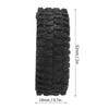 4pcs 1Celsius24 RC Climbing Tires 5 Claw Rock Climbing Tires for  Al SCX24  00002 for SCX24  00001 for SCX24  90081