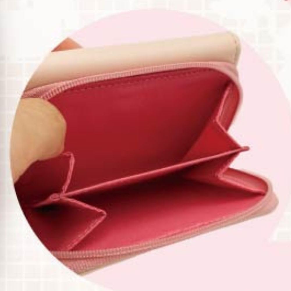 Marimo Craft Cardcaptor Sakura Compact Wallet, Blue, Approx. W95 X H180 X D30mm, MCSA-045