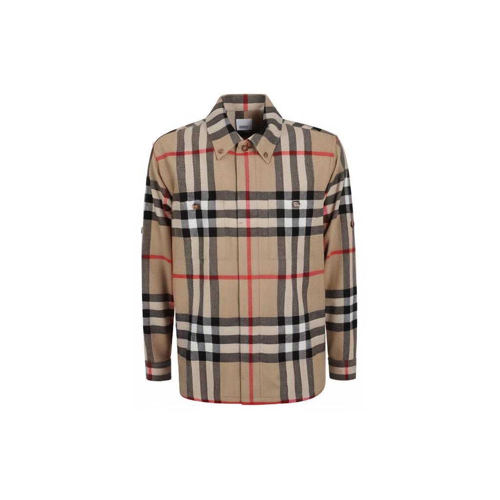 Burberry Checked Long Sleeved Shirt 8058584