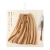 Literary Vintage Summer Mid-length Double-layer Bustier Skirt