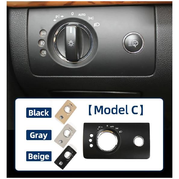 For Mercedes Benz ML300 ML350 GL320 GL350 W164 X164 New Black Car Headlight Switch Cover Panel Replacement 1645453504