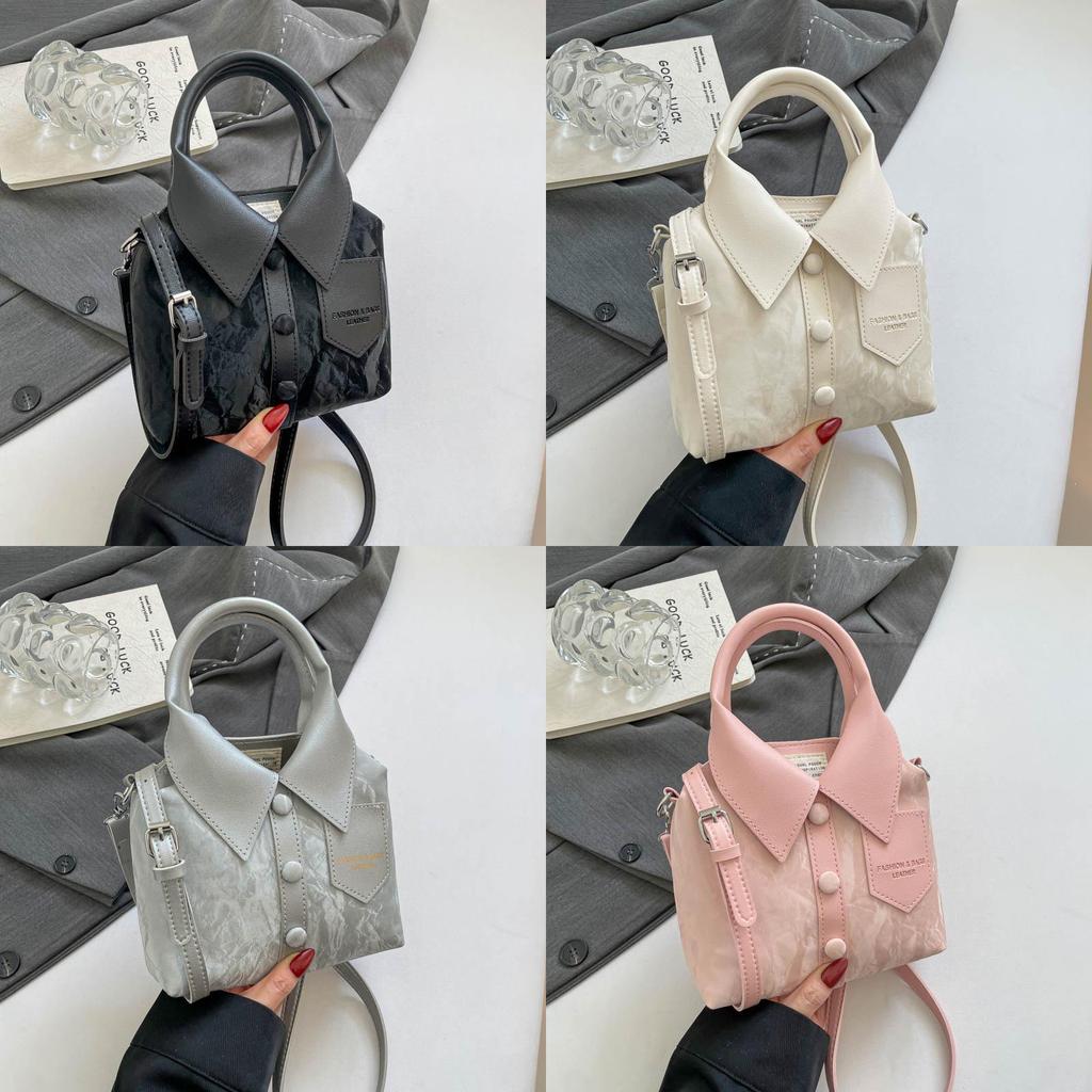Minimalist Pu Handbag For Women With Zipper Closure For Daily Use